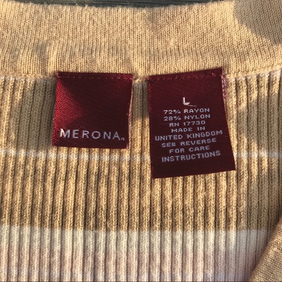 Sleeveless V Neck Merona Sweater ⭐️SALE 3/$20⭐️ - Picture 3 of 3